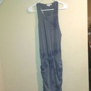 Sundry Anthropologie Ink Dyed Racerback Sleeveless Cotton Dress M
